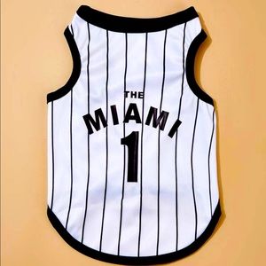 Polka dot pet dress and stripped Print PET TEE